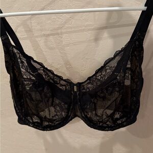 Natori Black Lace Underwire Bra- 36G
